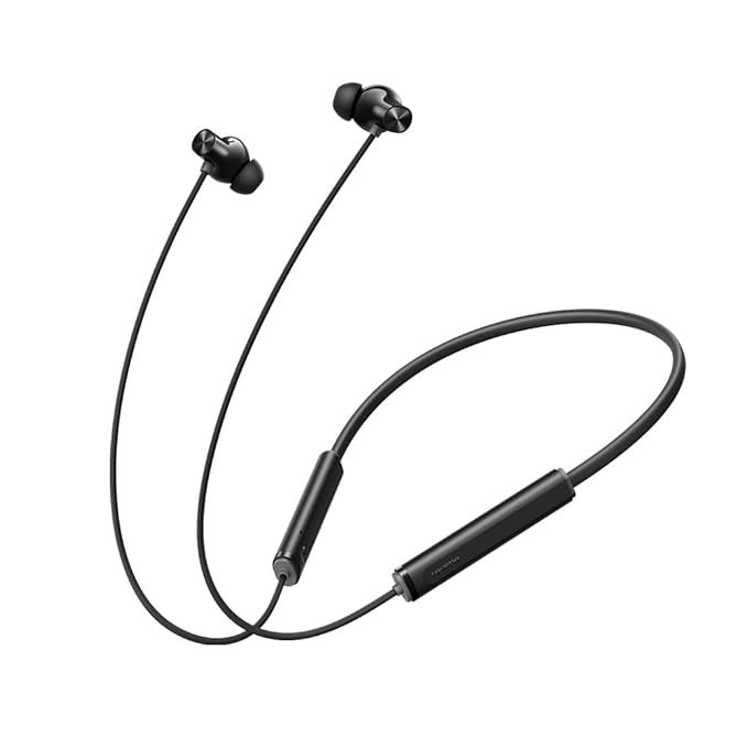 realme Buds Wireless 5 ANC in Ear Bluetooth Headphones,50dB ANC, 13.6mm Dynamic Bass Driver,360° Spatial Audio,45ms Low Latency,Upto 38hrs Playback,IP55 Rating,Dual Device Connection (Midnight Black) (Upgrade)