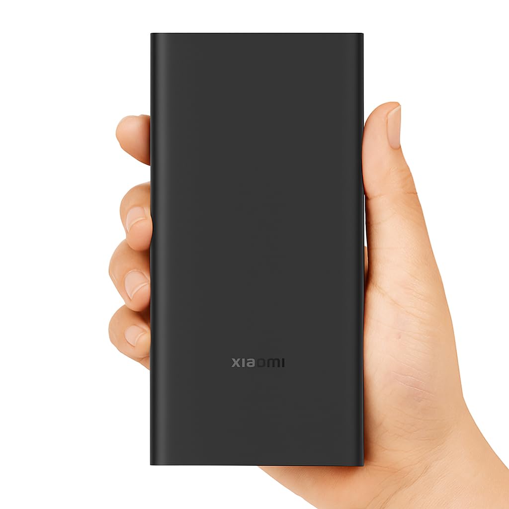 Xiaomi Power Bank 4i 20000mAh 33W Super Fast Charging PD |Smart 12 Layer Protection|Type C Input & Output|Triple Output Ports|Supports Android,Apple, Tablets, Earbuds,Watch(MI Powerbank),Black (Upgrade)