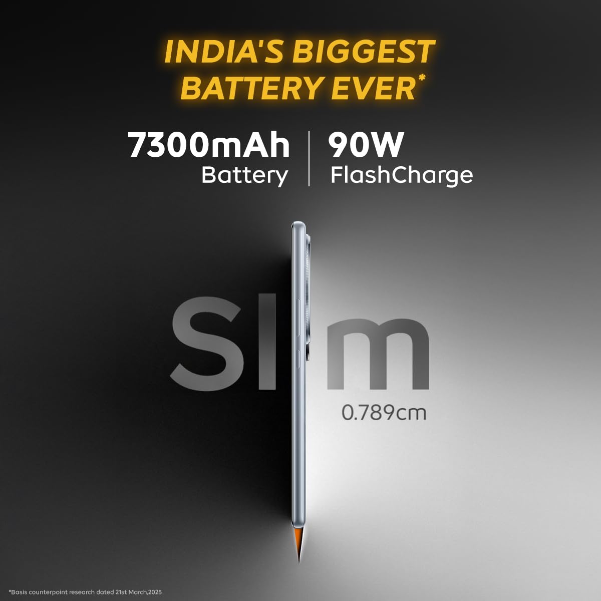 iQOO Z10 5G (12GB RAM, 256GB Storage) | India's Biggest Ever 7300 mAh Battery | Snapdragon 7s Gen 3 Processor | Brightest Quad Curved AMOLED Display in the Segment (Glacial Silver | Stellar Black) - Image 8