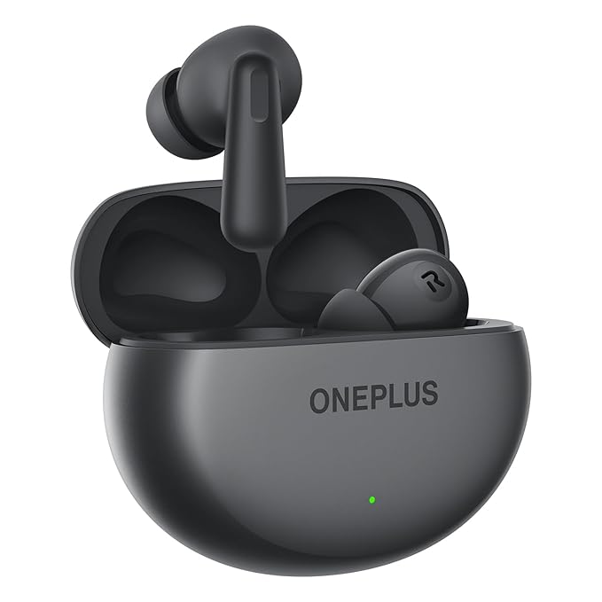 OnePlus Nord Buds 3 Truly Wireless Bluetooth Earbuds with up to 32dB Active Noise Cancellation, 10mins for 11Hours Fast Charging with Up to 43h Music Playback -Harmonic Gray (Upgrade)