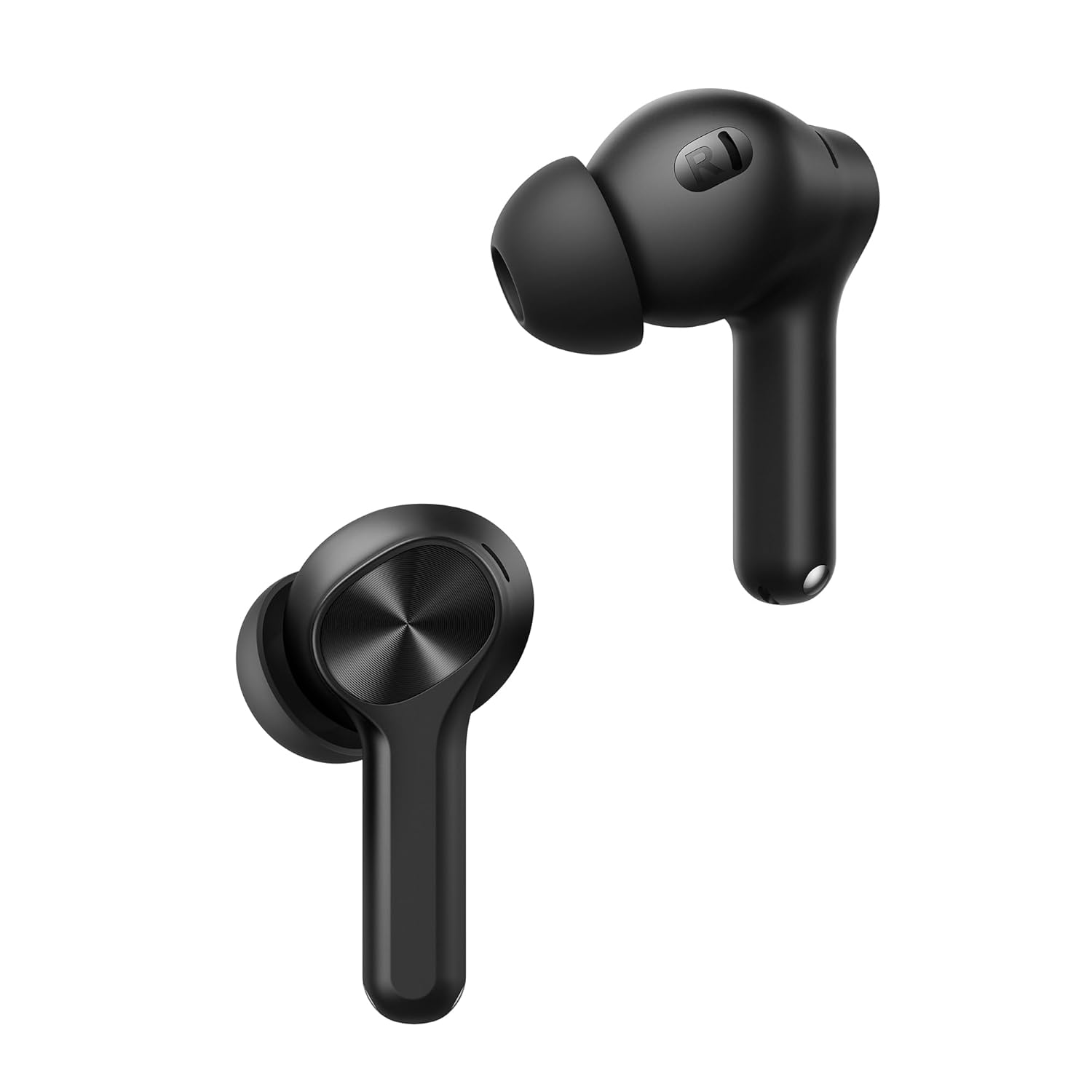 realme Buds T200 Lite Bluetooth in Ear Earbuds,4 Mic, AI ENC for Calls,48 Hours Total Playback with Fast Charging and Low Latency Gaming TWS,Google Fast Pair, with mic (Volt Black) (Upgrade) - Image 3