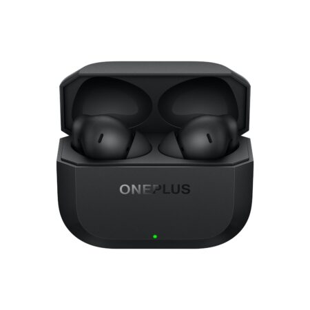 OnePlus Nord Buds 3r TWS Earbuds up to 54 Hours Playback, 2-mic Clear Calls, 3D Spatial Audio, AI Translation, 12.4mm Drivers, Dual-Device Connectivity, 47ms Low Latency - Ash Black, (Rejuvenated)