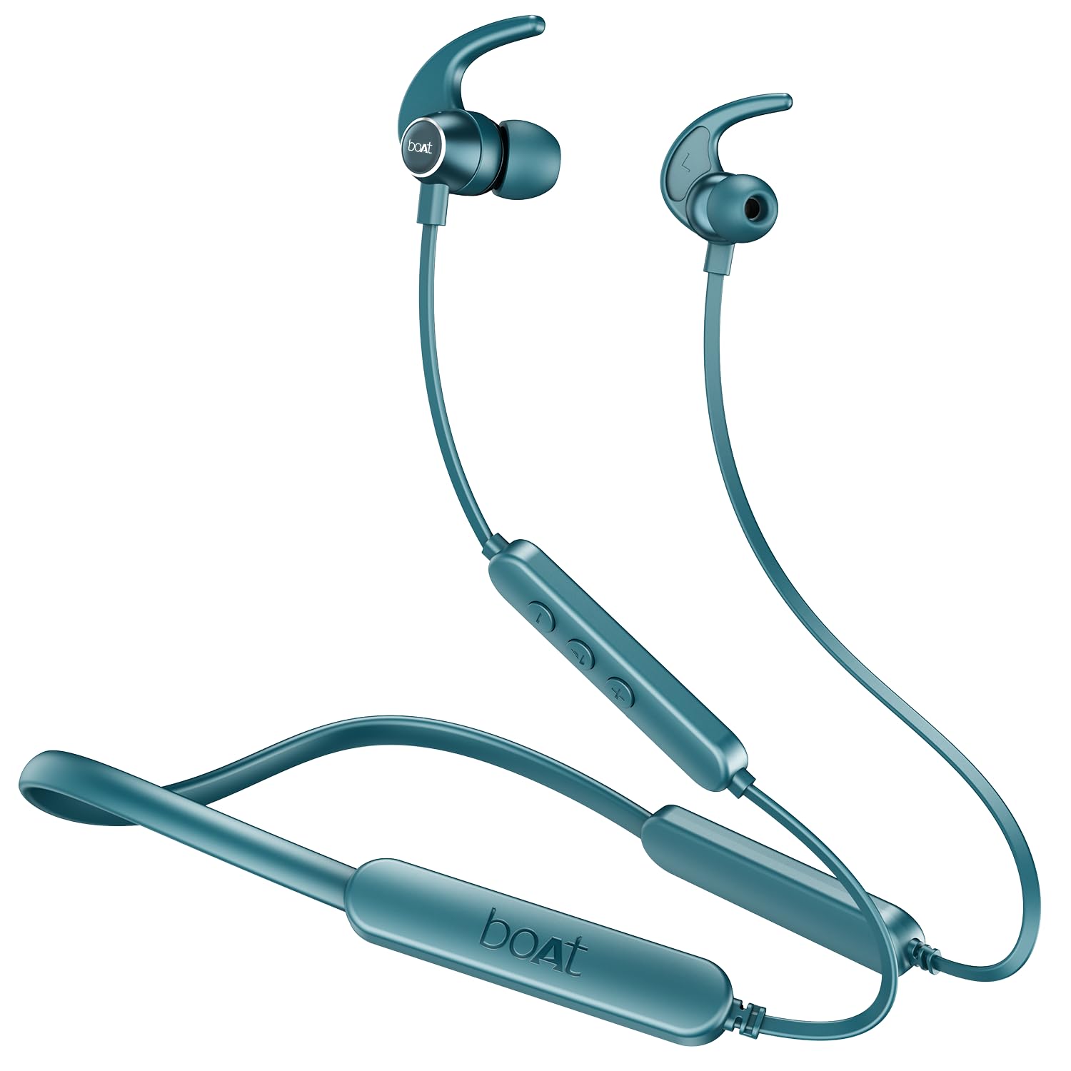 Boat Rockerz 255 Pro+, 60H Battery, Fast Charge, IPX7, Dual Pair,Low Latency,Magnetic Buds, Stream Ad Free Music via App Support, in Ear Bluetooth Neckband, Wireless with Mic Earphones (Active Black | Navy Blue | Cosmic Grey) (Upgrade) - Image 4