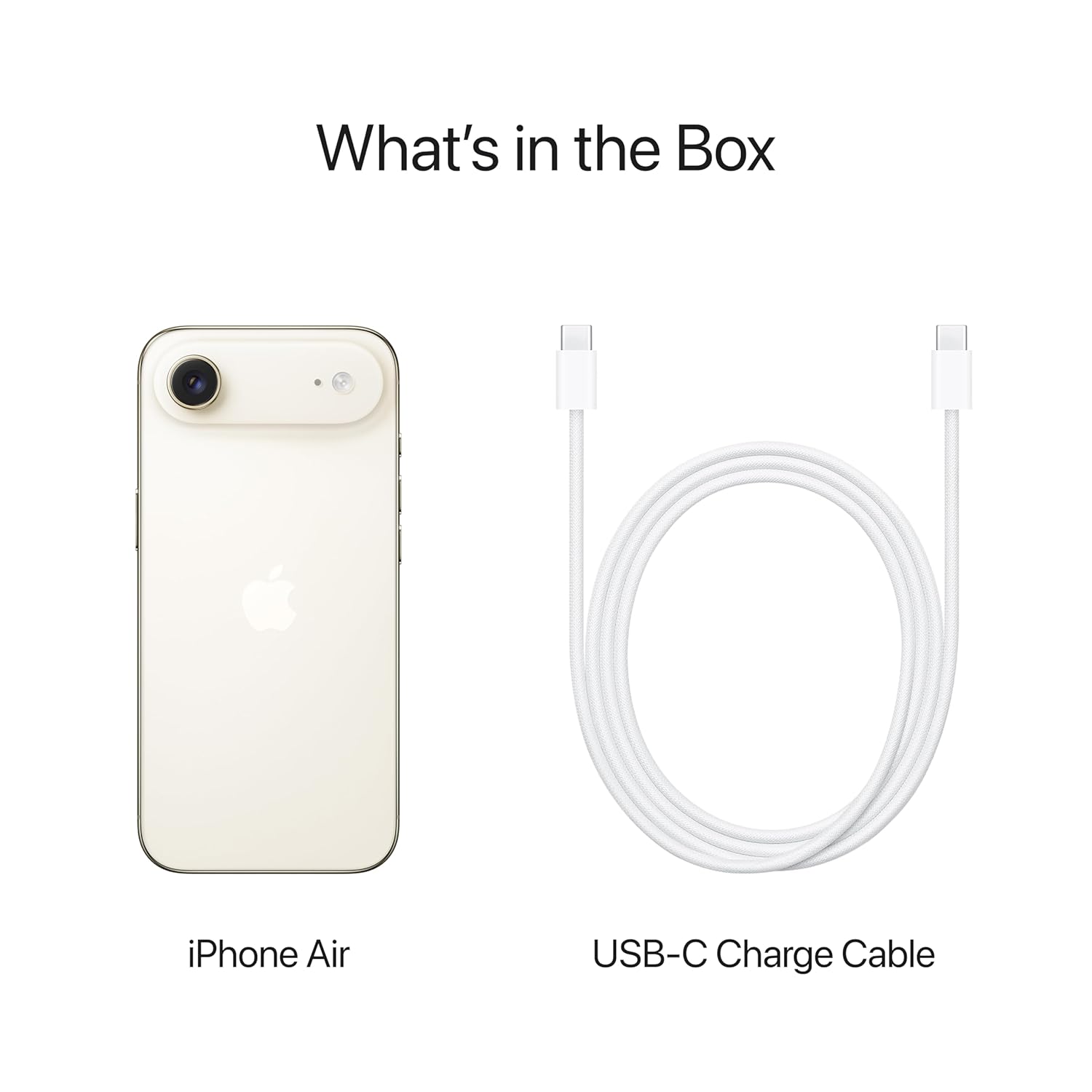 Apple iPhone Air 1 TB: Thinnest iPhone Ever, 16.63 cm (6.5″) Display with Promotion up to 120Hz, Powerful A19 Pro Chip, Center Stage Front Camera, All-Day Battery Life, (Sky Blue | Light Gold | Cloud White | Space Black) - Image 10