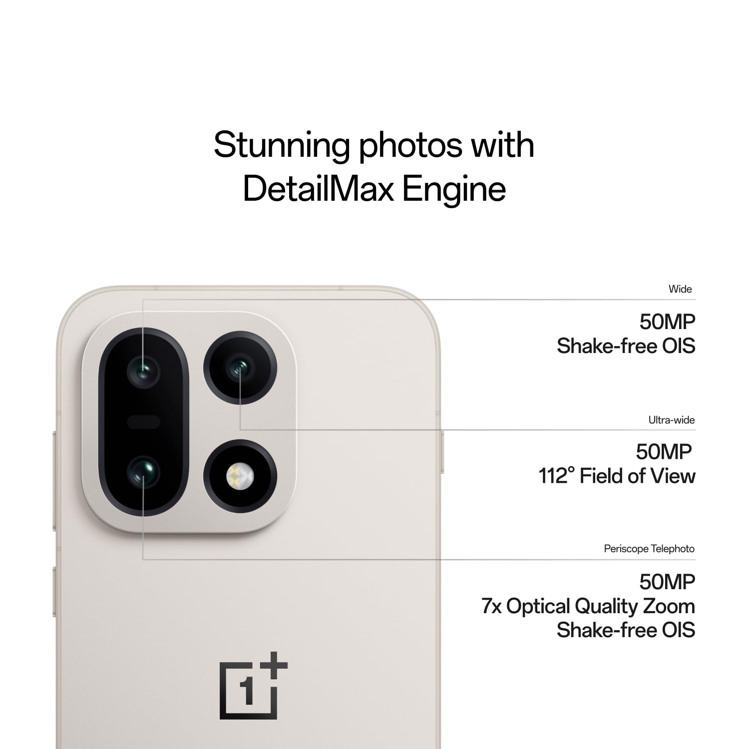 OnePlus 15 | 12GB+256GB | Sand Storm | India's First Snapdragon® 8 Elite Gen 5 | 7300mAh Battery | Personalised AI | Game-Changing 165Hz Display | Triple 50MP Camera with 4K 120fps Dolby Vision - Image 4