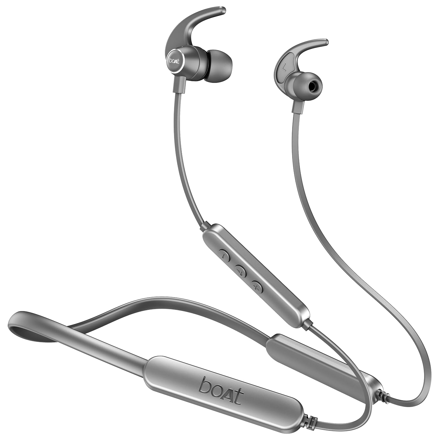 Boat Rockerz 255 Pro+, 60H Battery, Fast Charge, IPX7, Dual Pair,Low Latency,Magnetic Buds, Stream Ad Free Music via App Support, in Ear Bluetooth Neckband, Wireless with Mic Earphones (Active Black | Navy Blue | Cosmic Grey) (Upgrade) - Image 8