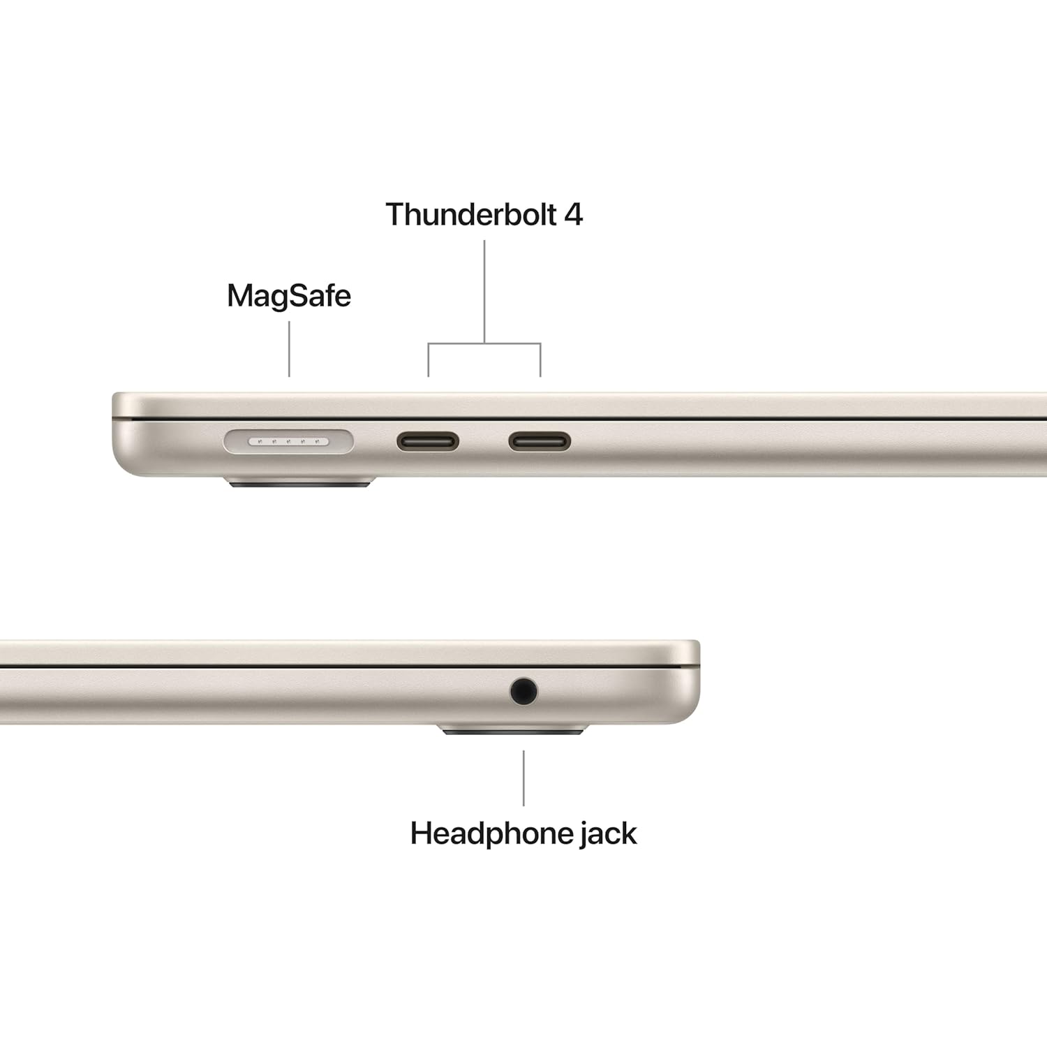 Apple MacBook Air 15″ Laptop with M5 chip: AI and Apple Intelligence, 38.91 cm (15.3″) Liquid Retina Display, 24GB Unified Memory, 1 TB SSD Storage, 12MP Center Stage Camera, Touch ID, (Silver | Starlight | Sky Blue | Midnight) - Image 6