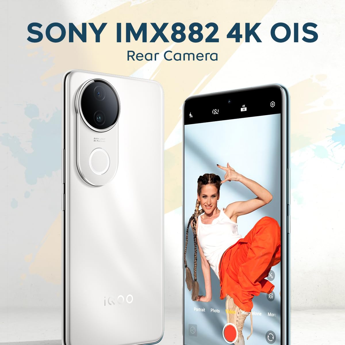 iQOO Z10R 5G (Aquamarine, 8GB RAM, 128GB Storage) | 32MP 4K Selfie Camera | Quad-Curved AMOLED Display | Dimensity 7400 Processor with 750K+ AnTuTu, (Quality Checked) - Image 4