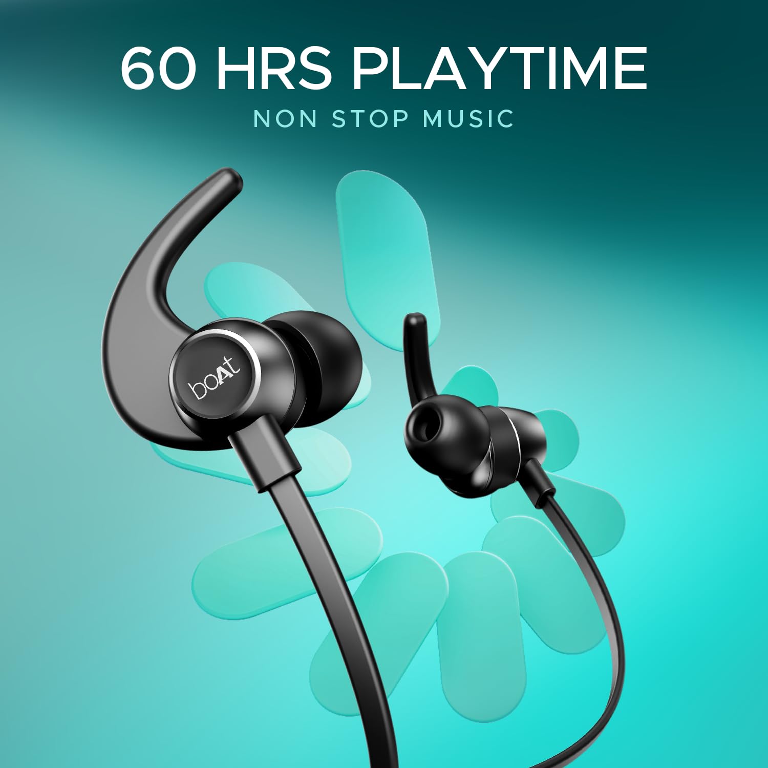 Boat Rockerz 255 Pro+, 60H Battery, Fast Charge, IPX7, Dual Pair,Low Latency,Magnetic Buds, Stream Ad Free Music via App Support, in Ear Bluetooth Neckband, Wireless with Mic Earphones (Active Black | Navy Blue | Cosmic Grey) (Upgrade) - Image 5