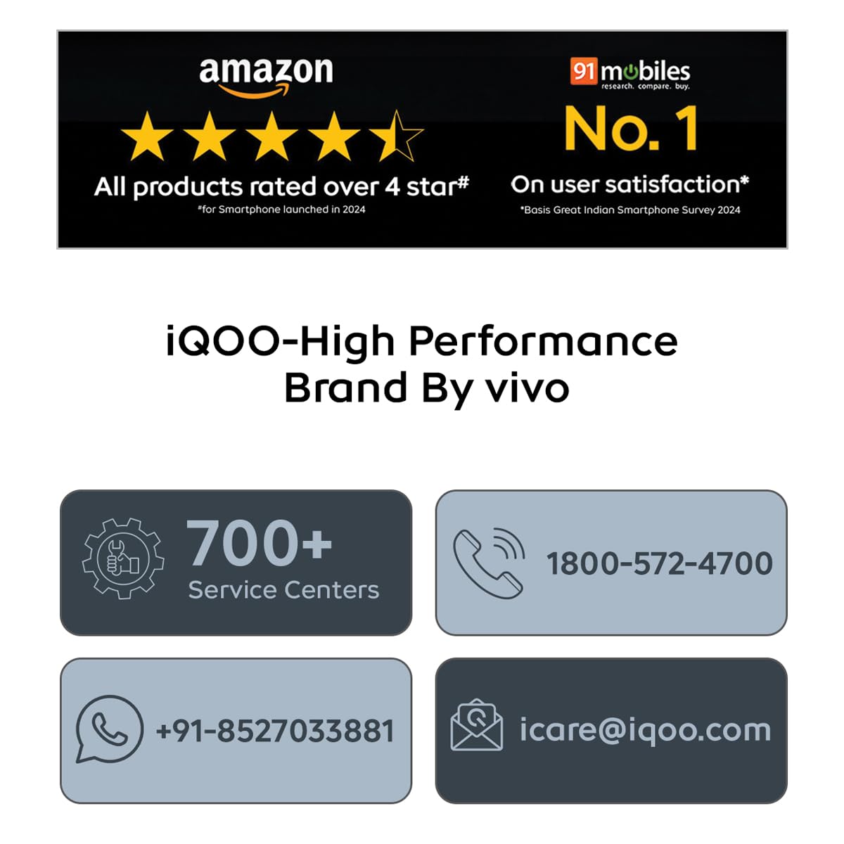 iQOO Neo 10 (Asphalt Black, 8GB RAM, 256GB Storage) | Segment's Fastest Processor* with Snapdragon 8s Gen 4 & Supercomputing chip Q1 | 120W FlashCharge | Segment's Brightest AMOLED Display* (Upgrade) - Image 3