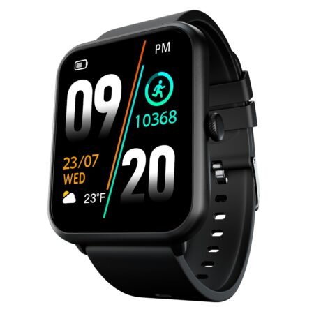 Fastrack Limitless FS1 Smart Watch|Biggest 1.95" Horizon Curve Display|SingleSync BT Calling v5.3|Built-in Alexa|Upto 5 Day Battery|ATS Chipset with Zero Lag|100+ Sports Modes|150+ Watchfaces, (Jet Black | Wine | Cream |  Blue |  Green | Pink)