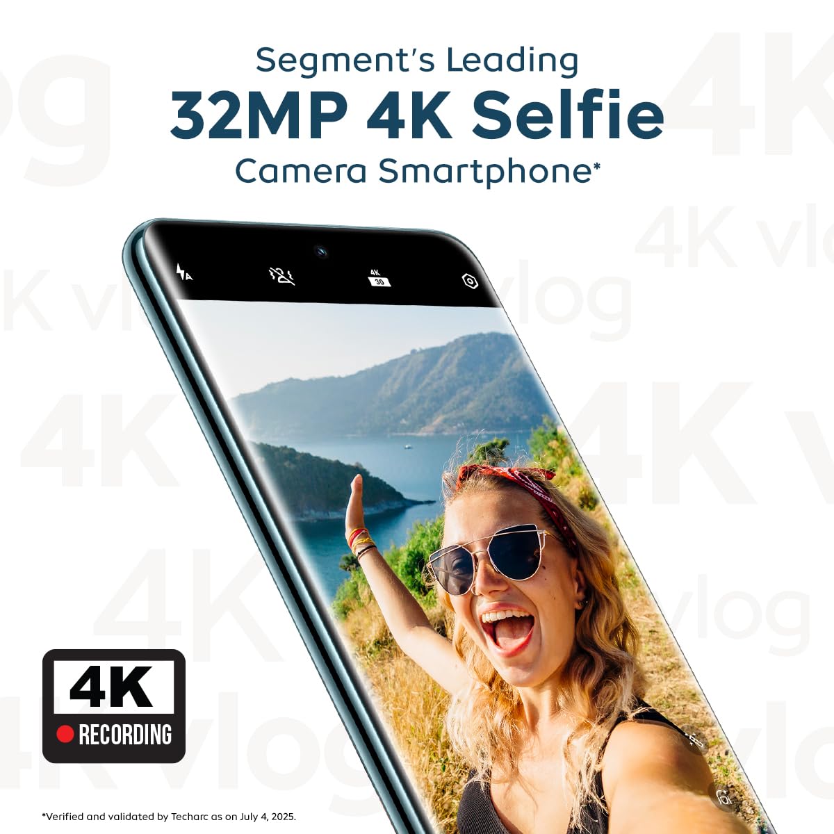 iQOO Z10R 5G (Aquamarine, 8GB RAM, 128GB Storage) | 32MP 4K Selfie Camera | Quad-Curved AMOLED Display | Dimensity 7400 Processor with 750K+ AnTuTu, (Quality Checked) - Image 6