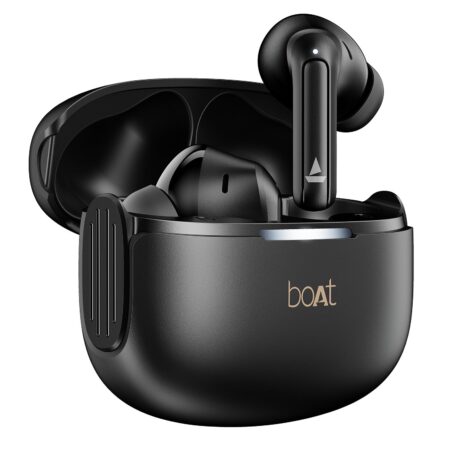 Boat Airdopes 219, 4Mics ENx, 40H Battery, Best in Segment for Calling, Stream Ad Free Music via App Support, Bluetooth Earbuds, TWS Ear Buds Wireless Earphones with mic (Carbon Black | Forest Sage | Ivory Mist)