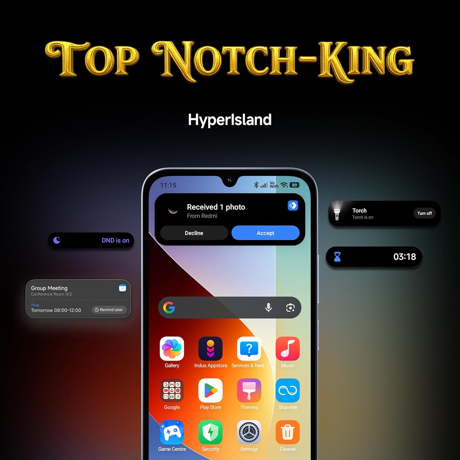 REDMI A7 Pro 5G (Black, 4GB RAM, 64GB Storage) | Segment's Fastest Processor | Segment's Largest Battery | Segment's Largest & Smoothest 6.9in 120Hz Display (Upgrade) - Image 8