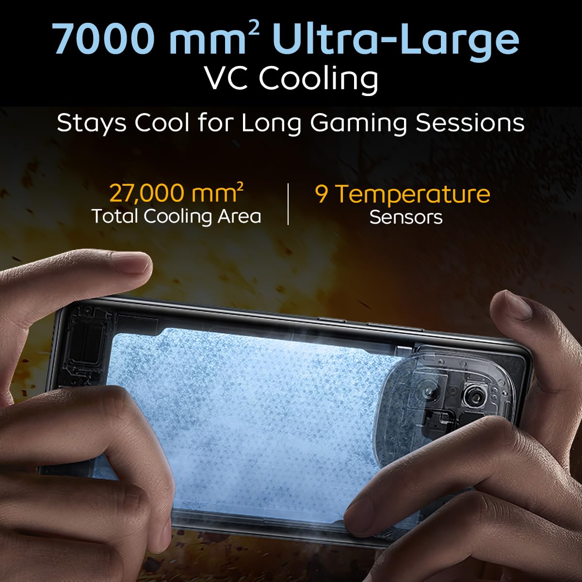iQOO Neo 10 (Asphalt Black, 8GB RAM, 256GB Storage) | Segment's Fastest Processor* with Snapdragon 8s Gen 4 & Supercomputing chip Q1 | 120W FlashCharge | Segment's Brightest AMOLED Display* (Upgrade) - Image 8