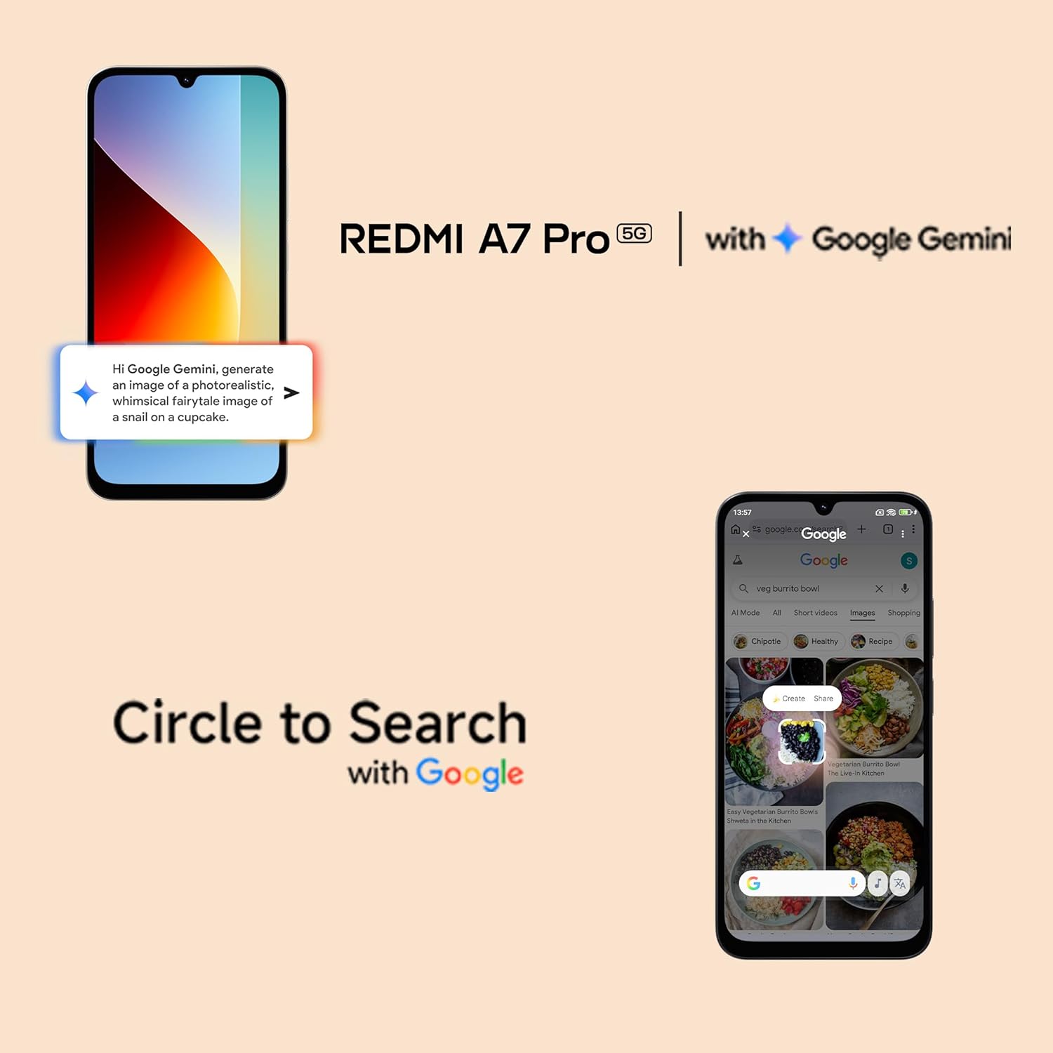 REDMI A7 Pro 5G (Black, 4GB RAM, 64GB Storage) | Segment's Fastest Processor | Segment's Largest Battery | Segment's Largest & Smoothest 6.9in 120Hz Display (Upgrade) - Image 4