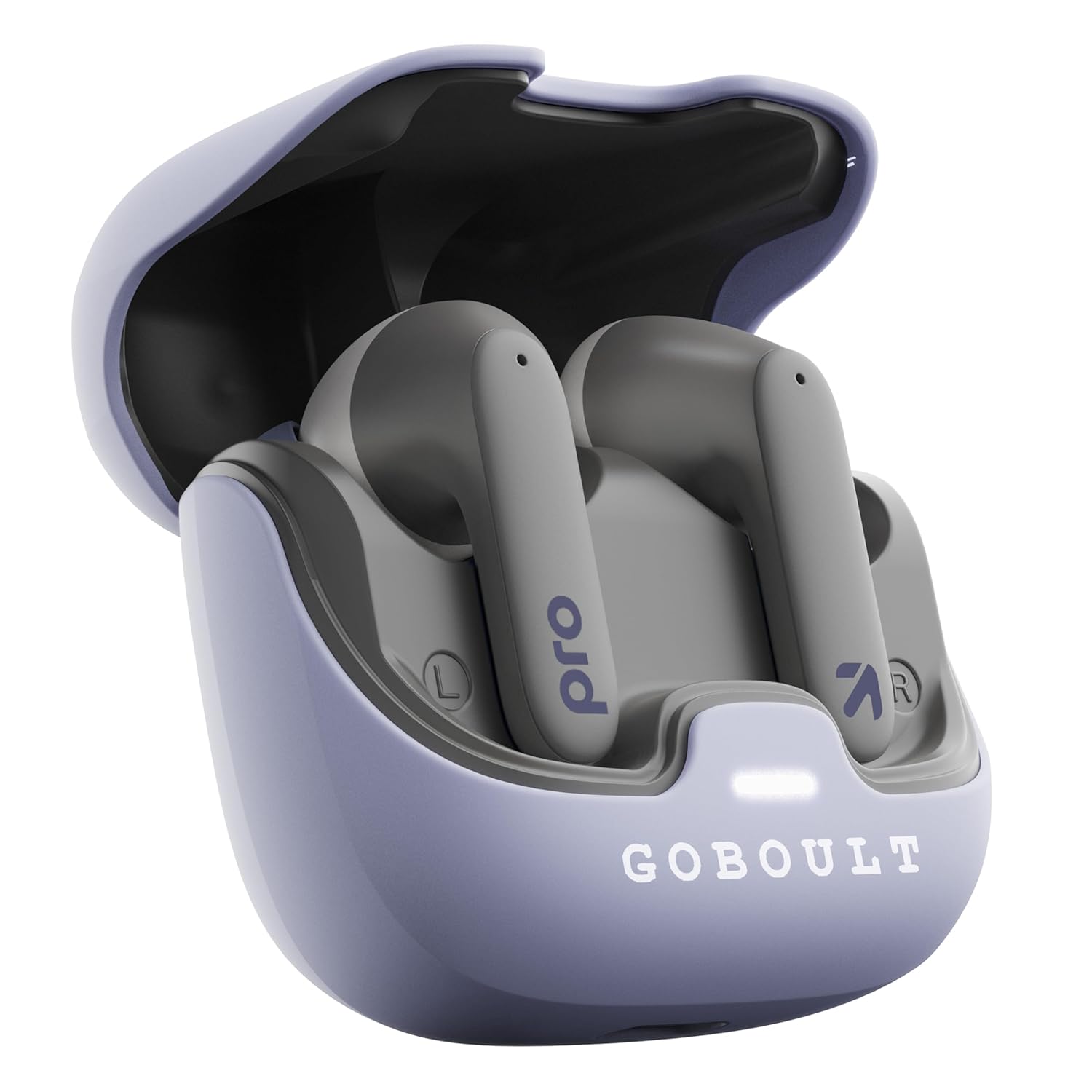GOBOULT Mustang Derby Truly Wireless in Ear Earbuds with 100H Playtime, App Support, Dual Device Pairing, 4 Clear Calling ENC Mics, 45ms Low Latency, IPX5 Ear Buds TWS Bluetooth 5.4 (Derby | Blue | Dash | Lavender | Midnight | White | Z40 Black | Brown | Jungle) - Image 4