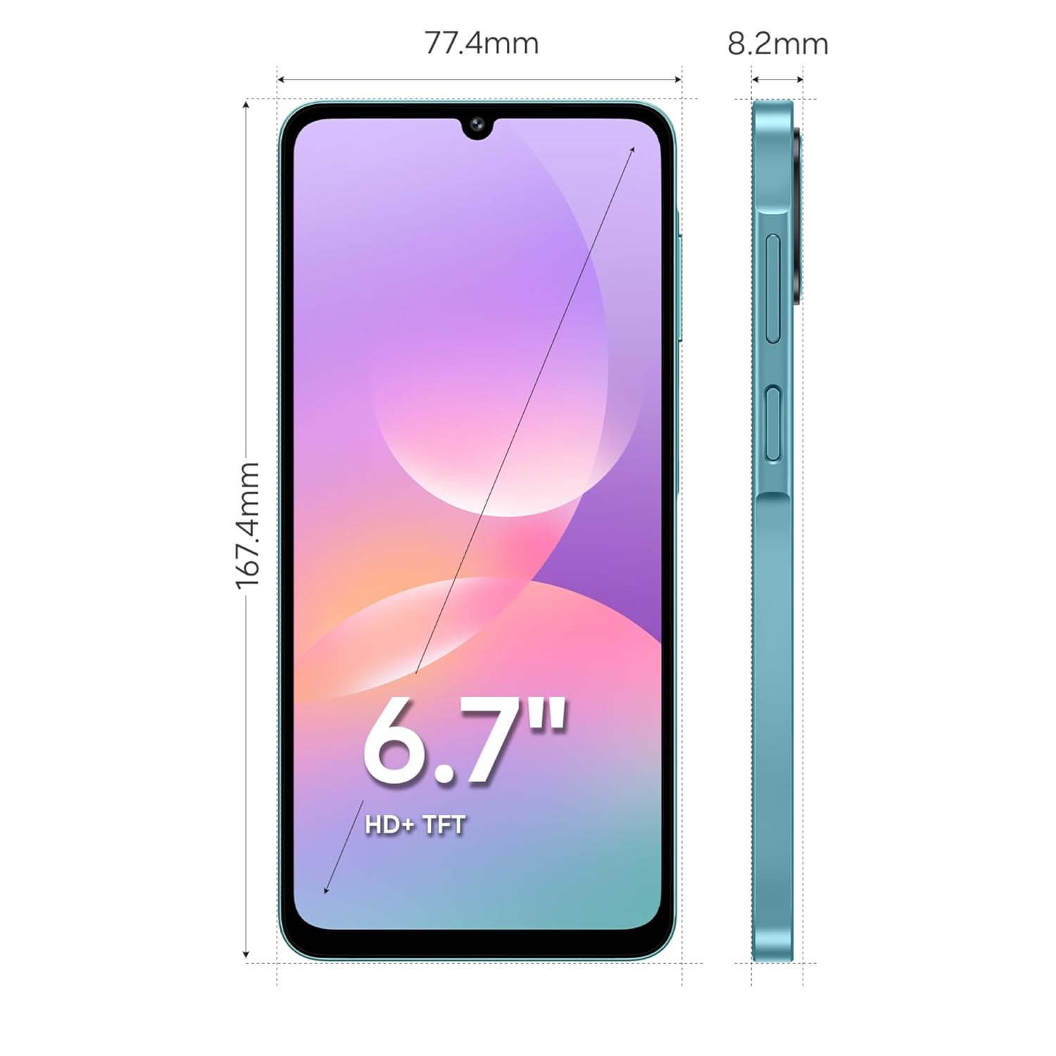 Samsung Galaxy M17e 5G Mobile (Vibe Violet, 6GB RAM, 128GB Storage) | Smoothest 120 Hz Refresh Rate| Monster 6000 mAh Battery | IP54 | 6 Gen OS Upgrades | AI | Gemini Live | Without Charger (Blitz Blue | Vibe Violet) - Image 5