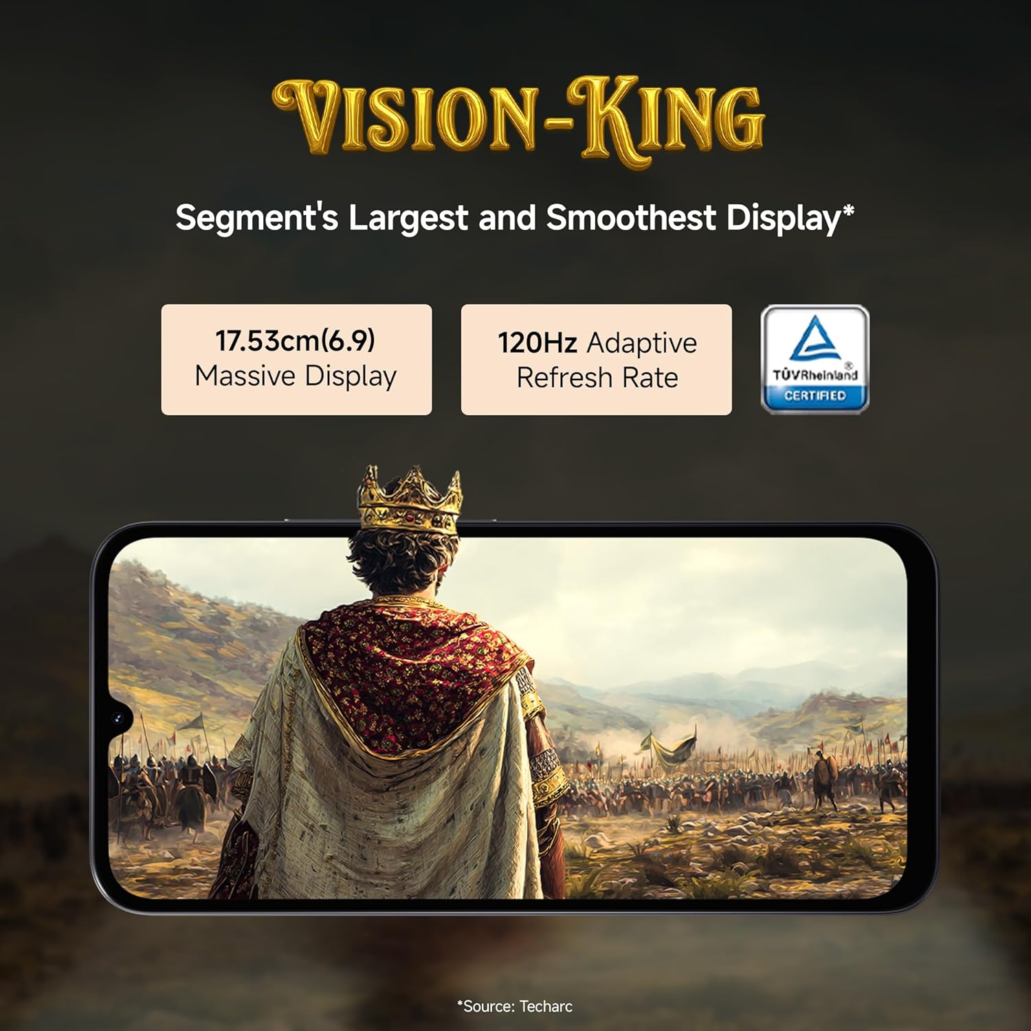 REDMI A7 Pro 5G (Black, 4GB RAM, 64GB Storage) | Segment's Fastest Processor | Segment's Largest Battery | Segment's Largest & Smoothest 6.9in 120Hz Display (Upgrade) - Image 13