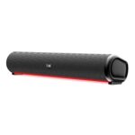 boAt Aavante Bar 950 Bluetooth Soundbar w/ 40W Signature Sound,RGB,Dual Passive Radiators, Up to 7 hrs Playback, Free Music Streaming on JioSaavn, Bluetooth Sound Bar, Soundbar Speaker, (Premium Black)