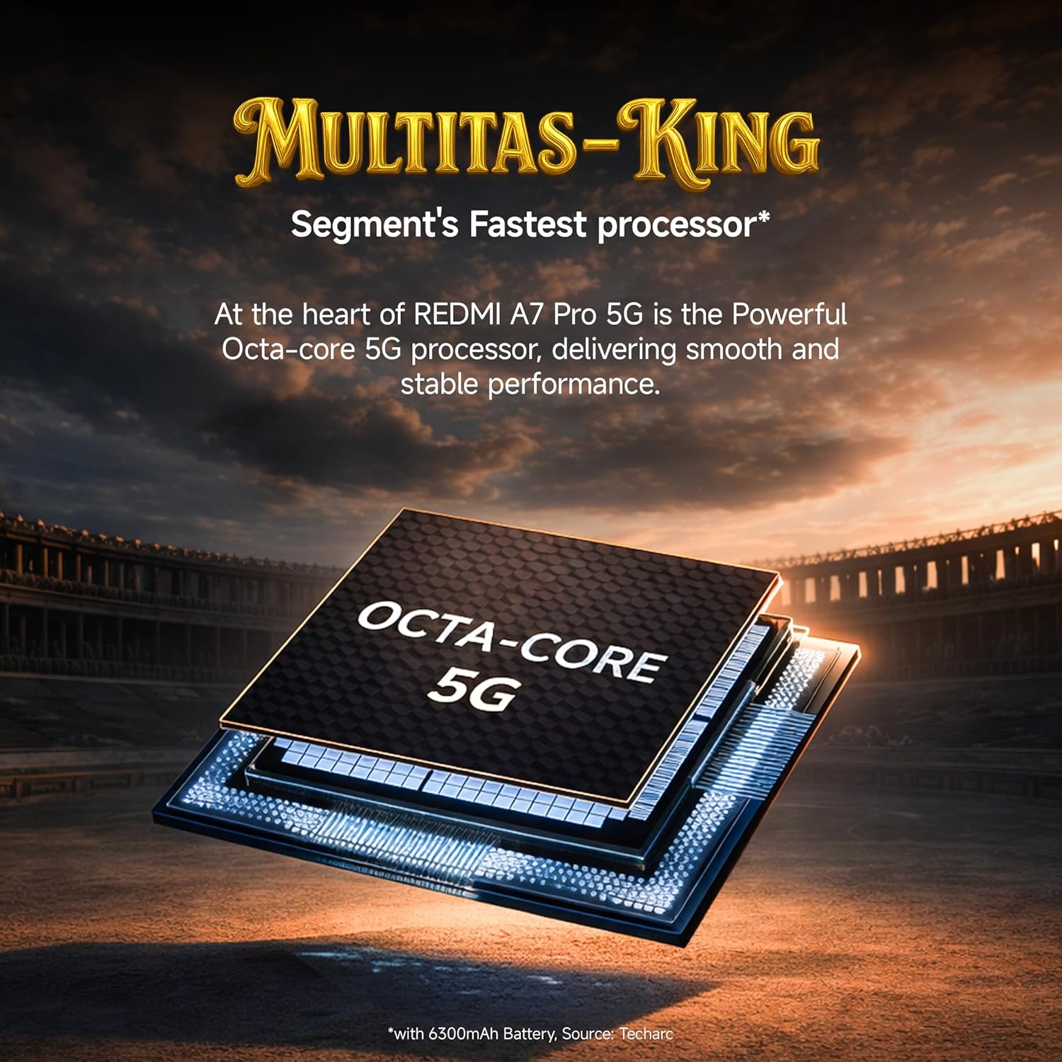 REDMI A7 Pro 5G (Black, 4GB RAM, 64GB Storage) | Segment's Fastest Processor | Segment's Largest Battery | Segment's Largest & Smoothest 6.9in 120Hz Display (Upgrade) - Image 17