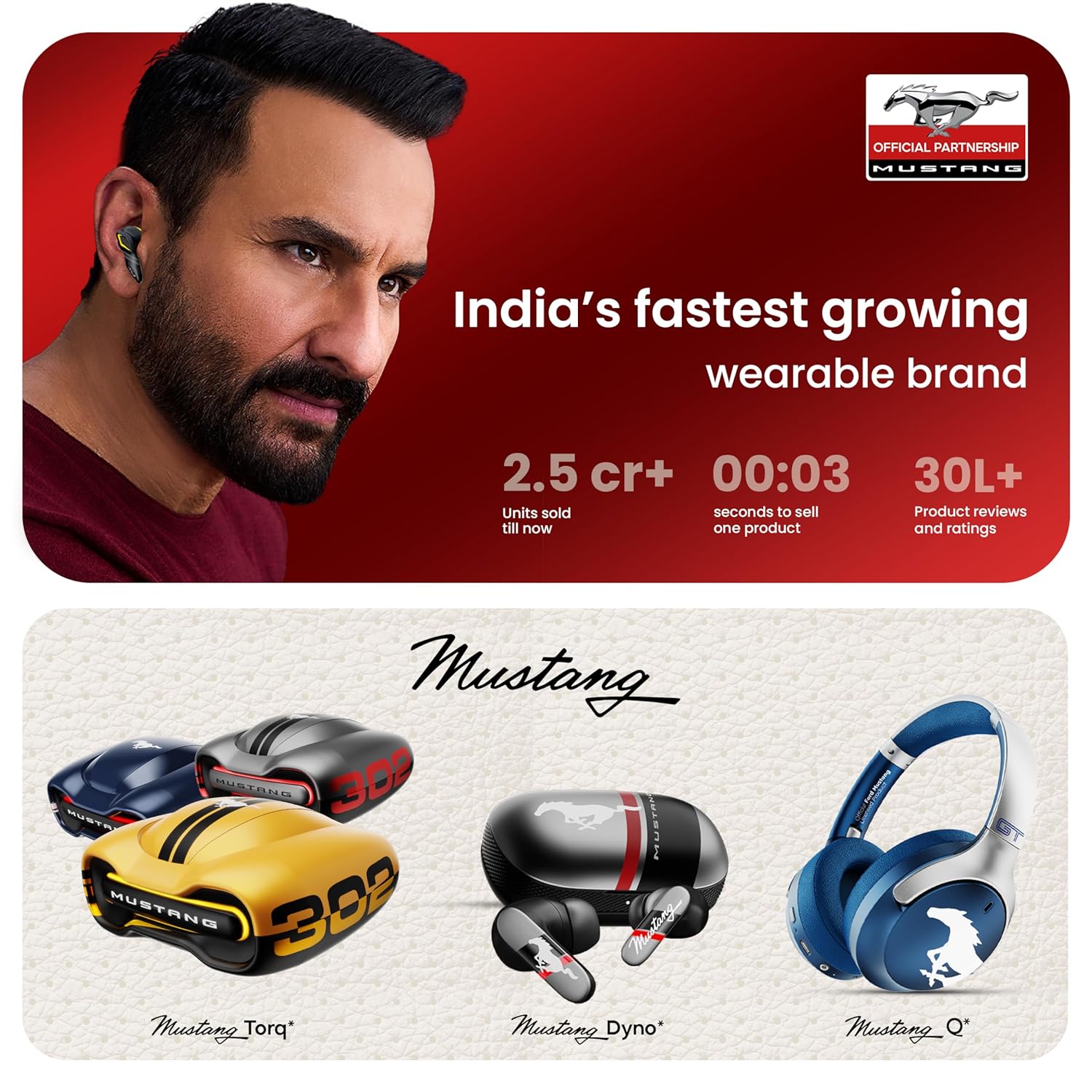 GOBOULT Mustang Dyno Earbuds with 60H Playtime, App Support, Dual Pairing, 4 Mics ENC, 45ms Low Latency, 13mm Drivers, Touch Controls, Made in India, IPX5 Ear Buds Wireless (Dyno Silver | Blue | Green | Silver | Yellow) (Upgrade) - Image 6