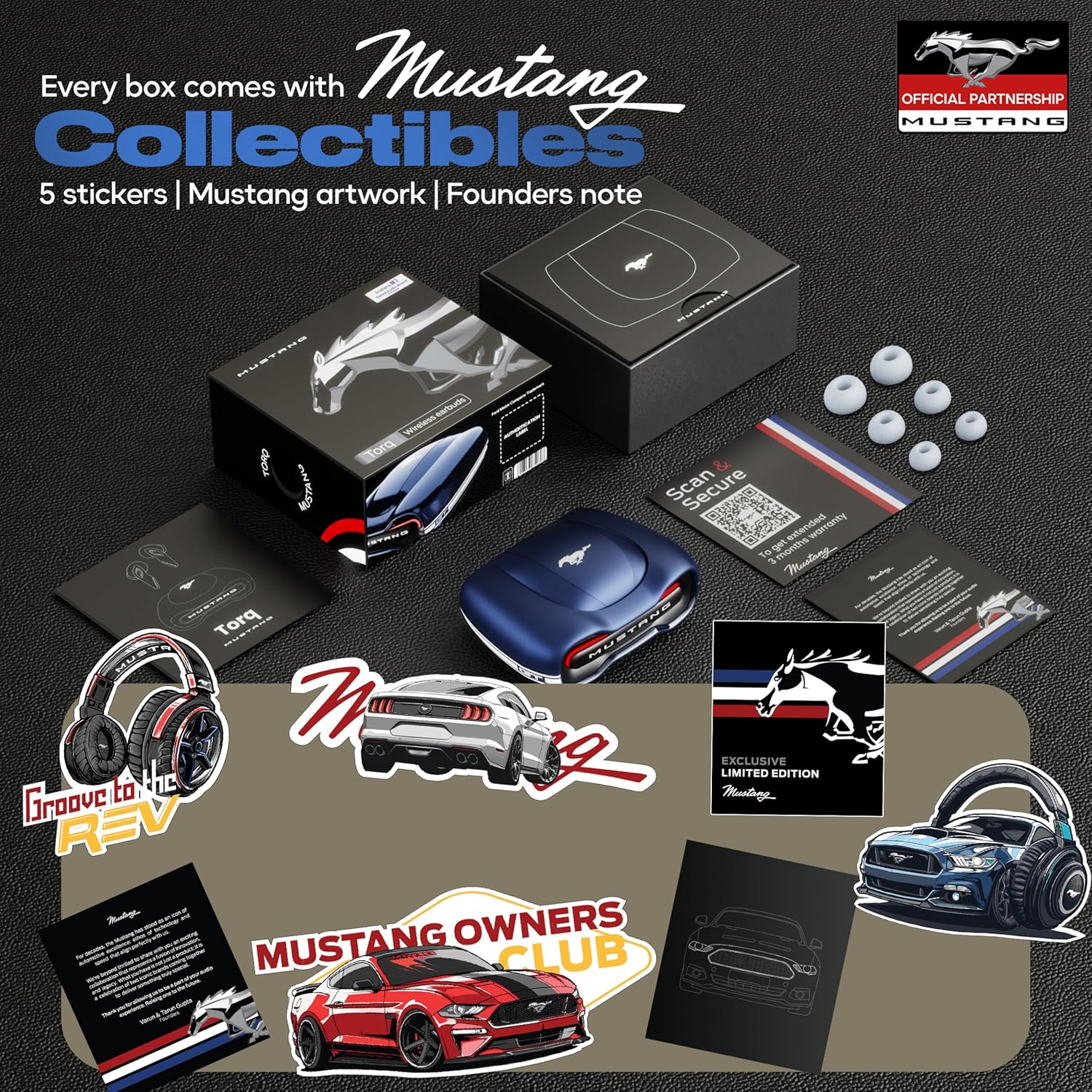 GOBOULT Mustang Dyno Earbuds with 60H Playtime, App Support, Dual Pairing, 4 Mics ENC, 45ms Low Latency, 13mm Drivers, Touch Controls, Made in India, IPX5 Ear Buds Wireless (Dyno Silver | Blue | Green | Silver | Yellow) (Upgrade) - Image 17