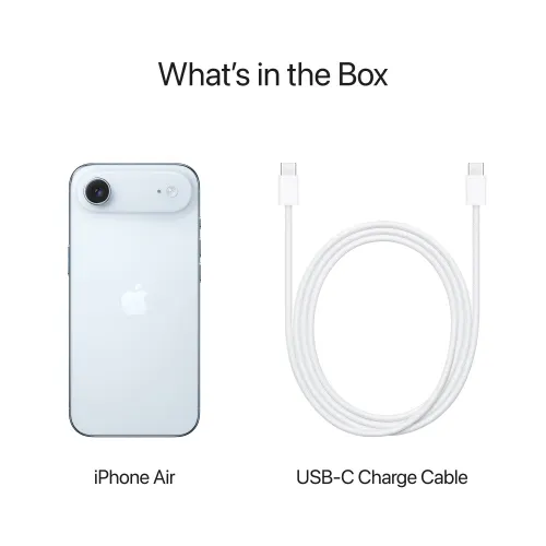 Apple iPhone Air 512 GB: Thinnest iPhone Ever, 16.63 cm (6.5″) Display with Promotion up to 120Hz, Powerful A19 Pro Chip, Center Stage Front Camera, All-Day Battery Life; Cloud White, (Upgrade) - Image 20